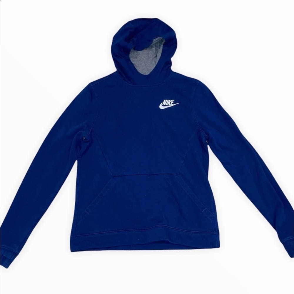 NEW Nike Boys Sweatshirt Hoodie Navy